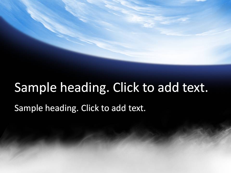 Space01-PowerPointテンプレートのアイキャッチ画像