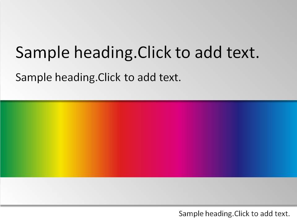 Rainbow01-PowerPointテンプレートのアイキャッチ画像