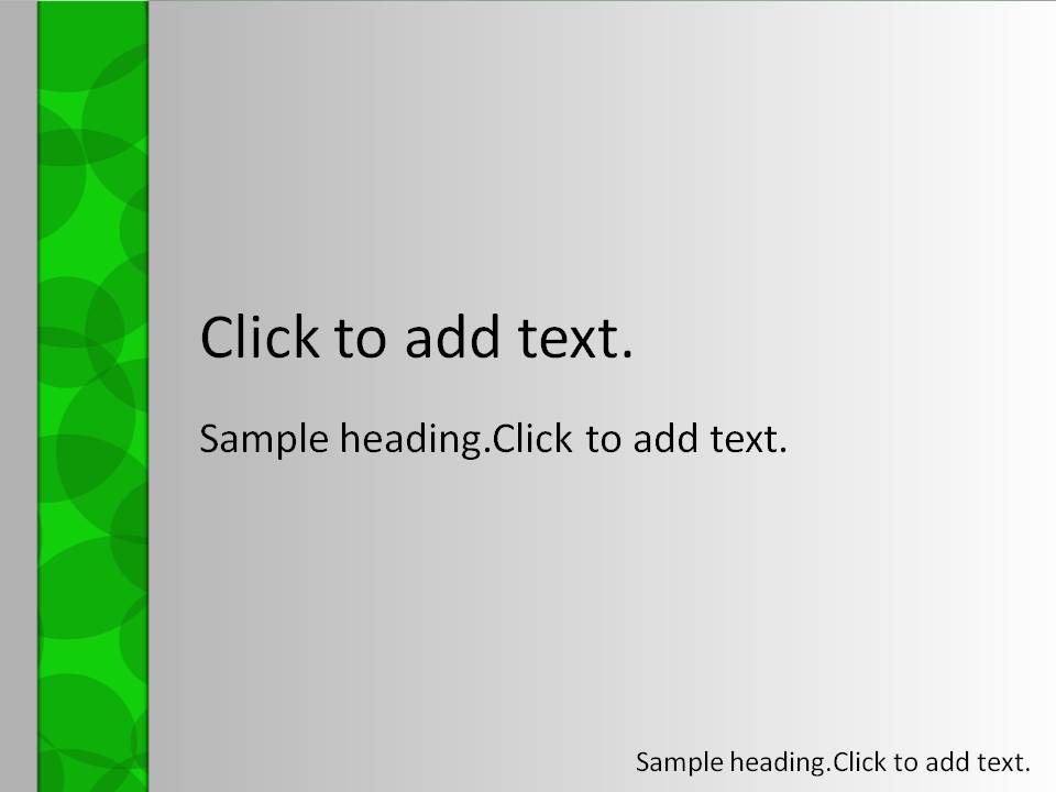 Green circle01-PowerPointテンプレートのアイキャッチ画像